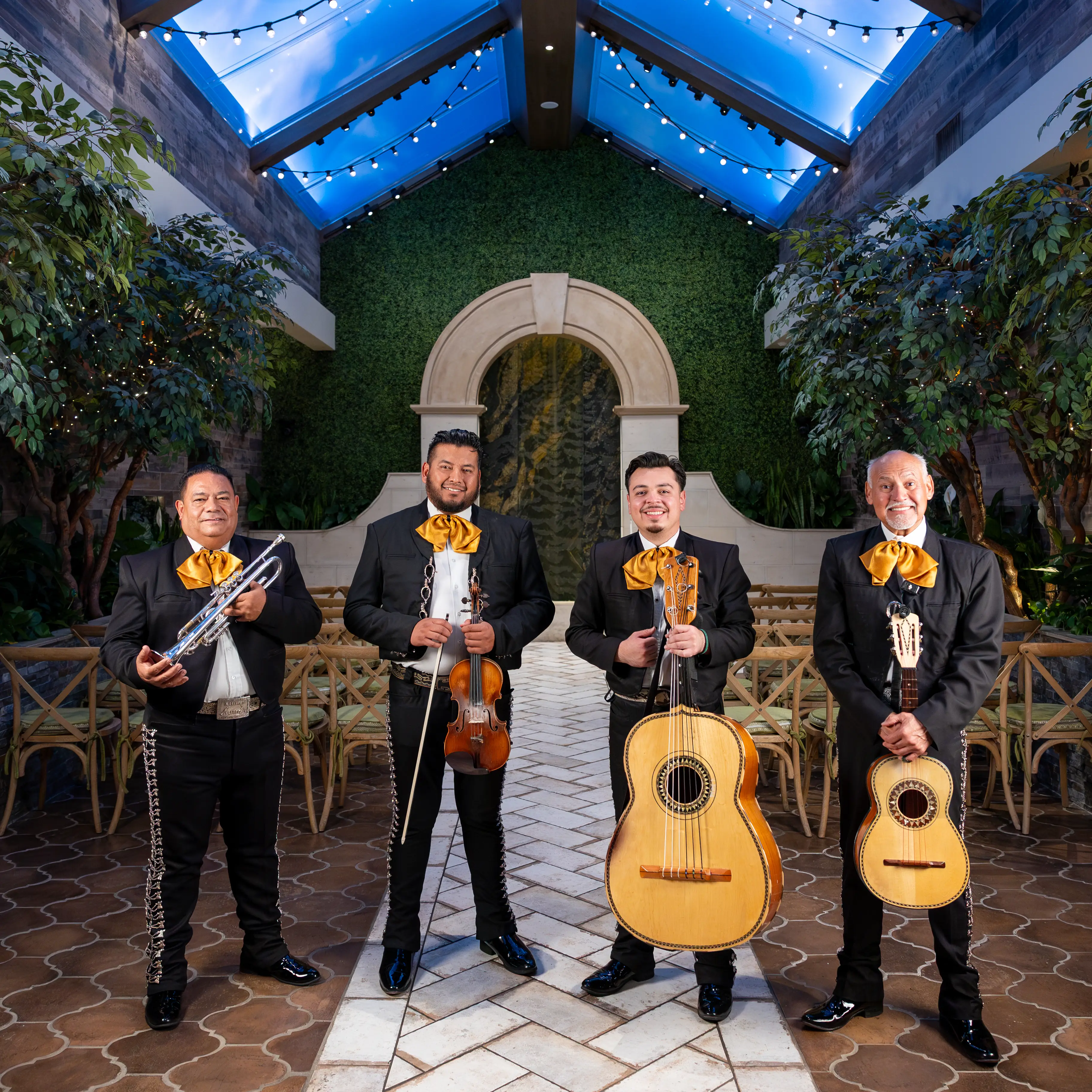 Cello and Violin Duo performing