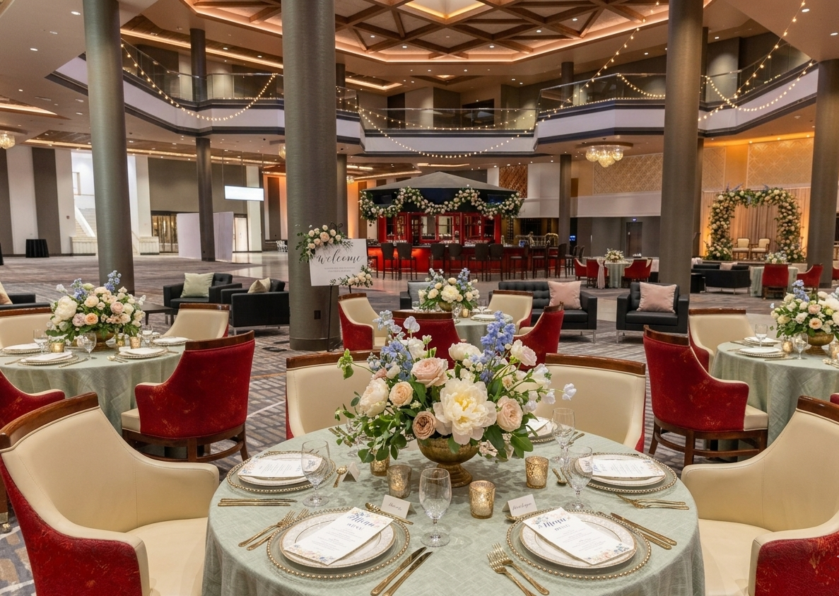 Harmony Event Space Wedding Reception