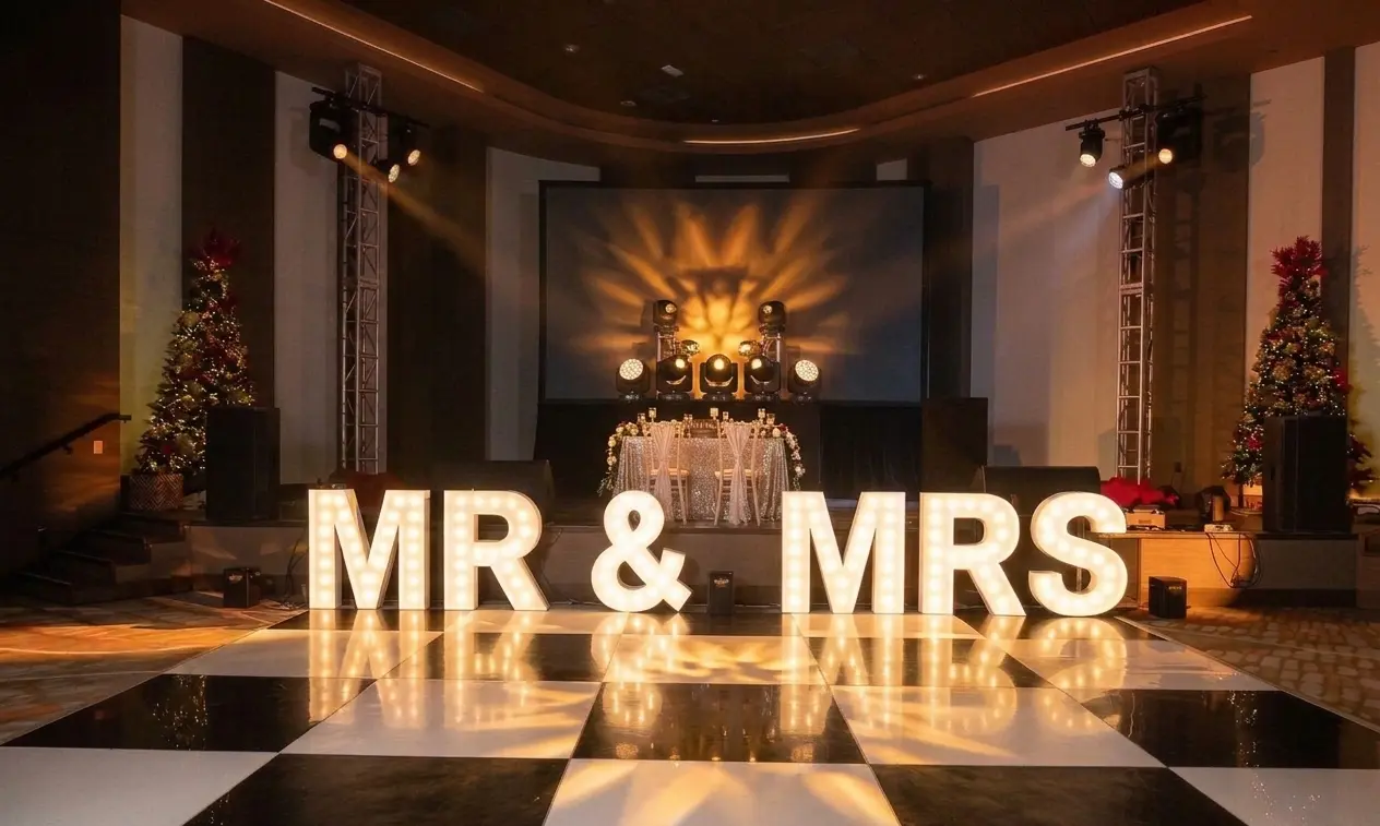 Radiant Event Space Wedding Reception