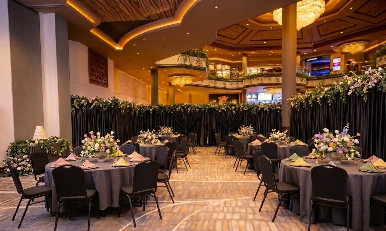 Serene Event Space Wedding Reception Room