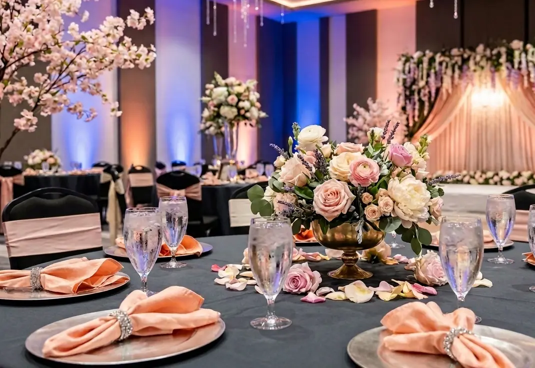 Serene Event Space Wedding Reception Room
