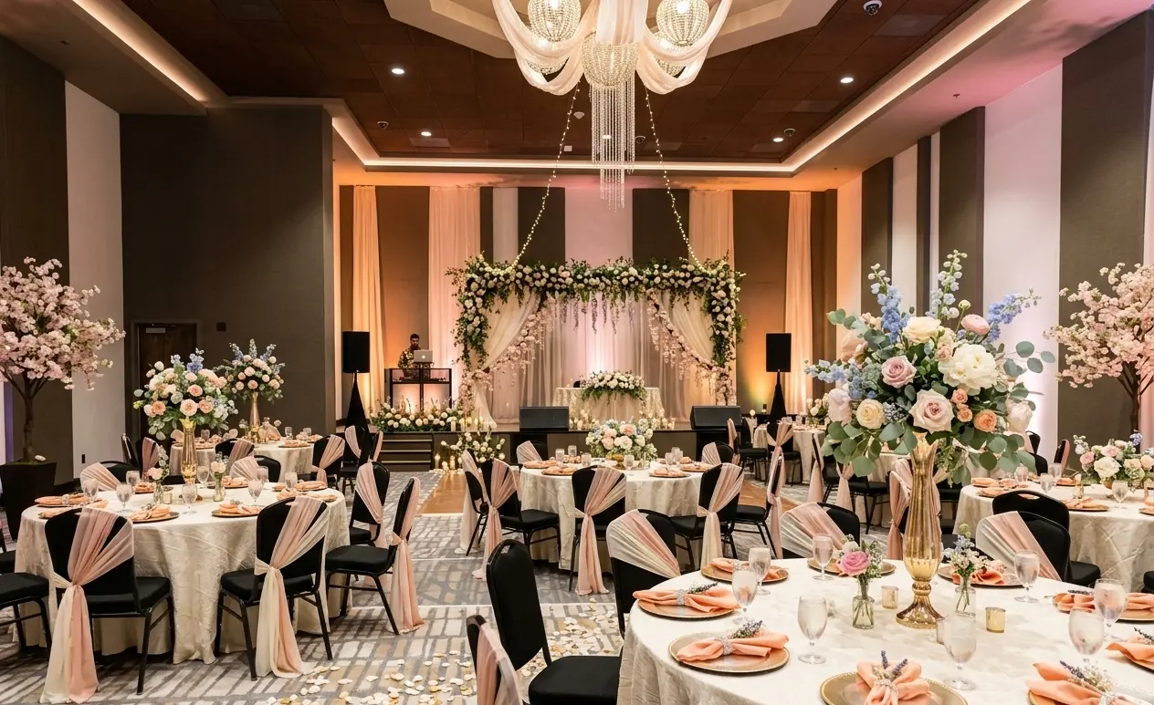 Serene Event Space Wedding Reception