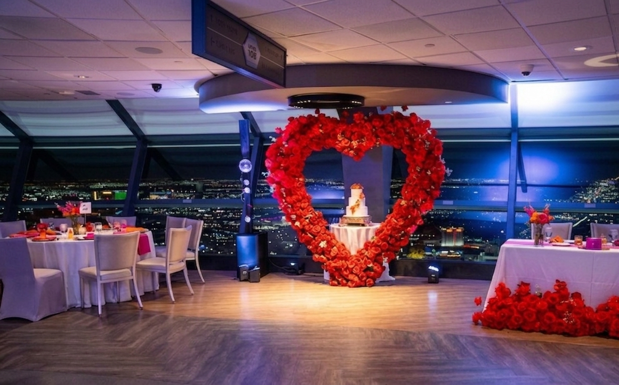 Iconic Dinner in The Sky Wedding Reception
