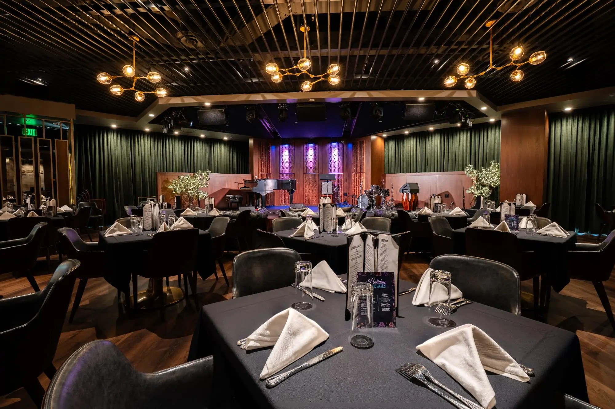 Jazz Supper Club Wedding Reception