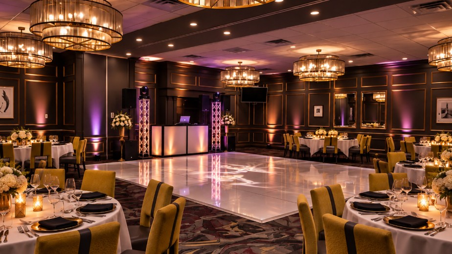 Carousel thumbnail: dance floor with guests