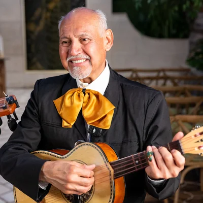 Mariachi ensemble at a Las Vegas wedding